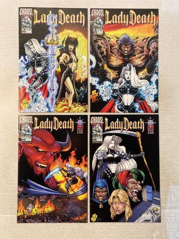 Lady Death and Vampirella 22 comics! - No Reserve Price!, Livres