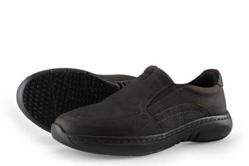 Clarks Instappers in maat 42½ Bruin, Kleding | Dames, Schoenen, Bruin, Verzenden, Instappers, Zo goed als nieuw