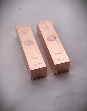 2 kilogram - Koper .999 - Heracles Audaral, France (Zonder