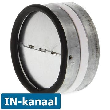 Terugslagklep Ø 150mm - IN kanaal (spiraalbuis galva), Verzenden, Nieuw