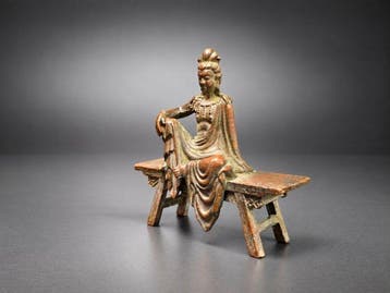 Guanyin - période République - Brons - China, Antiquités & Art