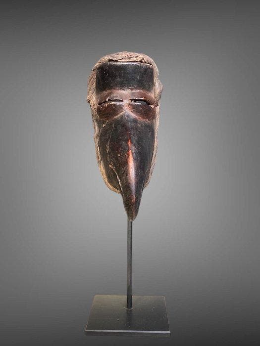 masker in de bek van een vogel - masker dan - Dan -, Antiquités & Art, Art | Art non-occidental
