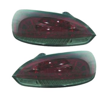 Feux Arrière Pour Volkswagen Vw Scirocco 08-14 Led Rouge Fum, Verzenden
