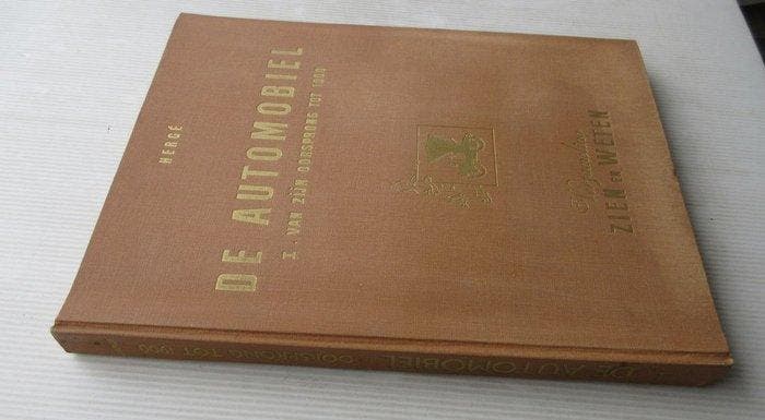 Hergé - Zien en weten - De automobiel 1 - van zijn oorsprong, Livres, BD