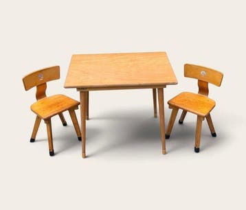 Schilte IJsselstein - Vintage Schoolmeubilair -