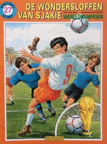de wondersloffen van Sjakie deel 27 Wereldkampioen, Verzenden, Fred Baker