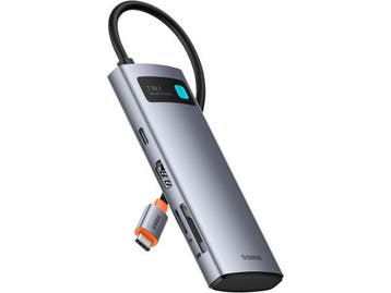 Veiling - Baseus USB C Hub 7 in 1 Adapter 100W, Computers en Software, Gebruikt