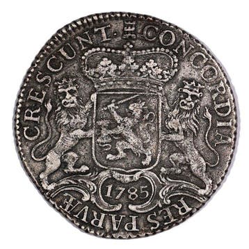 Pays-Bas, Zeeland Ducaton “Silver Rider” 1785 – Delmonte