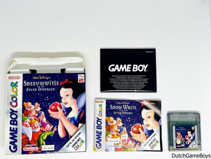 Gameboy Color - Sneeuwwitje En De Zeven Dwergen / Snow White, Games en Spelcomputers, Games | Nintendo Game Boy, Gebruikt, Verzenden