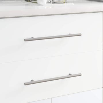vidaXL Kast Handvat 12 pcs Zilver 300 mm Roestvrij staal, Verzenden, Nieuw