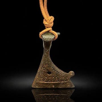 Viking periode Brons Massieve Thor’s Bijl-amuleet, 9e–10e