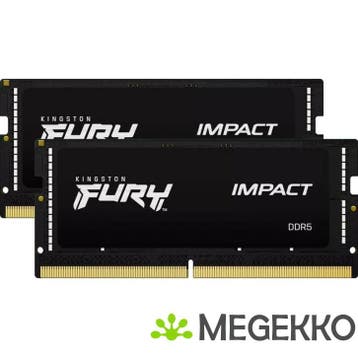 Kingston Technology FURY Impact Black XMP geheugenmodule 32, Verzenden