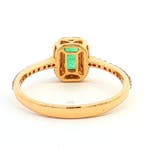 Zonder minimumprijs - Ring - 14 karaat Geel goud - 0.79ct., Nieuw