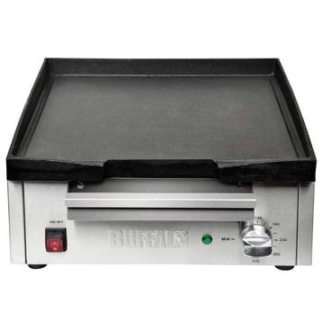 Bak-/Grillplaat | Elektrisch | Glad Oppervlak 385x380mm, Verzenden, Nieuw in verpakking