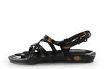 Fred de La Bretoniere Sandalen in maat 36 Zwart, Verzenden, Zwart, Zo goed als nieuw, Sandalen of Muiltjes