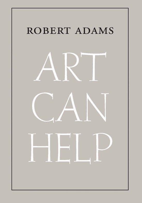 Art Can Help 9780300260243 Robert Adams, Boeken, Taal | Engels, Zo goed als nieuw, Verzenden