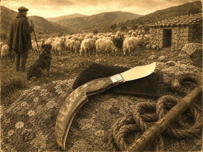 Monni Monni Sardo Artigianale Primi Anni 2000 – Coltello, Antiek en Kunst, Antiek | Keukengerei