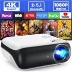 Beamer 9500lm 4K voor PS5/Laptop - Tweede kansje, OP = OP, Verzenden, HOPVISION, LED, Nieuw