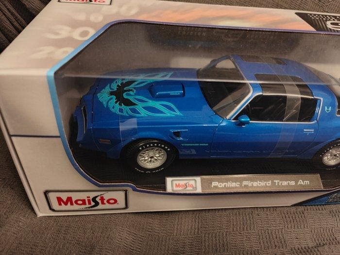 Maisto 1:18 - Model sportwagen - Pontiac Firebird Trans Am, Hobby & Loisirs créatifs, Voitures miniatures | 1:5 à 1:12