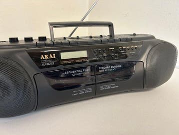 Akai - AJ-W279 Portable Stereo Radio Double