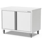 Werkbank | 700 LINE | RVS | Draaideuren | 800x700x900(h)mm, Verzenden, Nieuw in verpakking