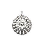 Zilveren Etruskische broche/hanger (Hanger of bedel), Ophalen of Verzenden, Gebruikt, Zilver, Overige merken