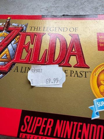 Nintendo - Snes - The Legend of Zelda a link to the past -, Games en Spelcomputers, Nieuw