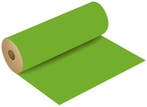 Bloemenpapier cadeaupapierkraftpapier lime groen rol 50 cm x, Nieuw