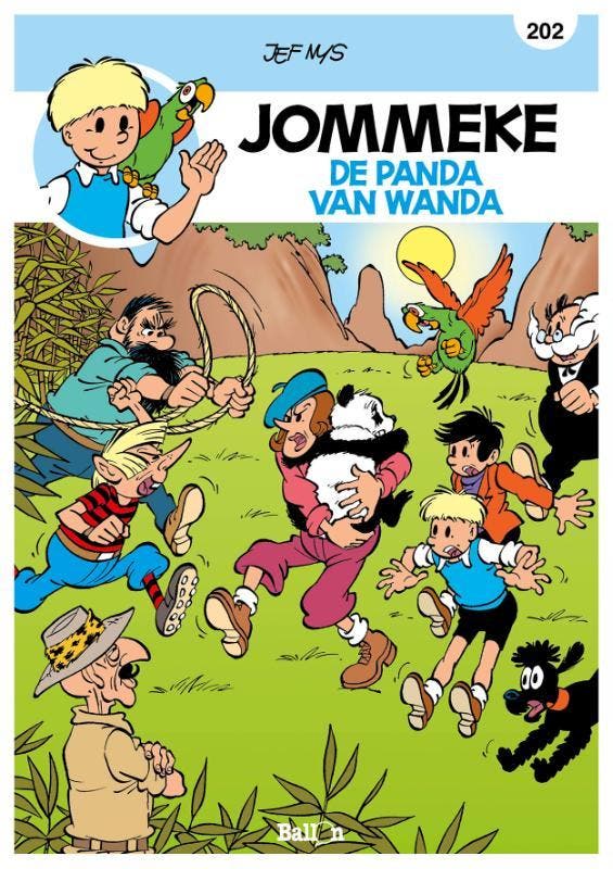 De Panda van Wanda / Jommeke strip / 202 9789462102477, Livres, BD, Envoi