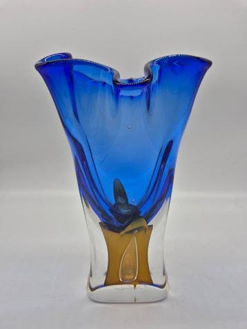Adam Jablonski (geb. 1936) - Vase - Verre - Vase immergé, Antiek en Kunst