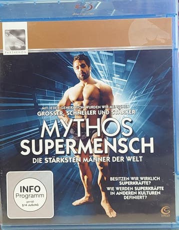 Mythos Supermensch import (blu-ray tweedehands film), Ophalen of Verzenden, Nieuw in verpakking