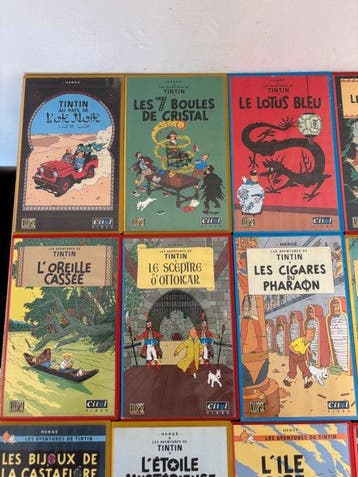 Les Aventures de Tintin - Les Aventures de Tintin - VHS - 18, Nieuw