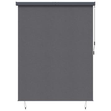 vidaXL Rolgordijn Antracietkleurig 200 x 250 cm Stof en, Huis en Inrichting, Stoffering | Gordijnen en Lamellen, Verzenden, Nieuw