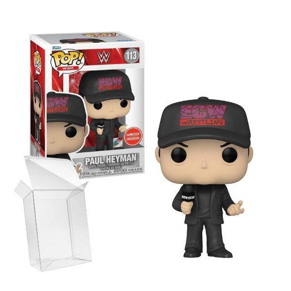 Funko Pop! WWE - Paul Heyman #113 GameStop, Collections, Jouets miniatures, Envoi