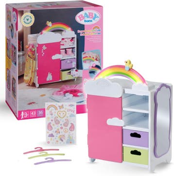 BABY born Regenboog kast | Retour deal | Sla nu toe!, Kinderen en Baby's, Verzenden, Zo goed als nieuw, Jongen of Meisje