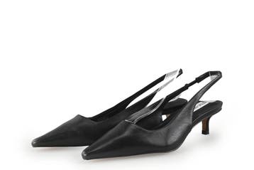 Steve Madden Slingbacks in maat 35½ Zwart, Kleding | Dames, Schoenen, Verzenden, Zwart, Steve Madden, Zo goed als nieuw