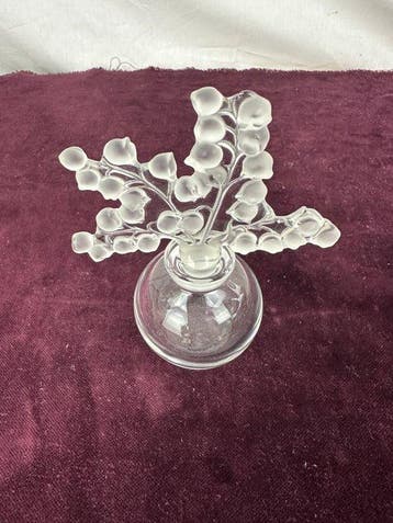 Lalique France - Flacon de parfum - Clairefontaine - Cristal