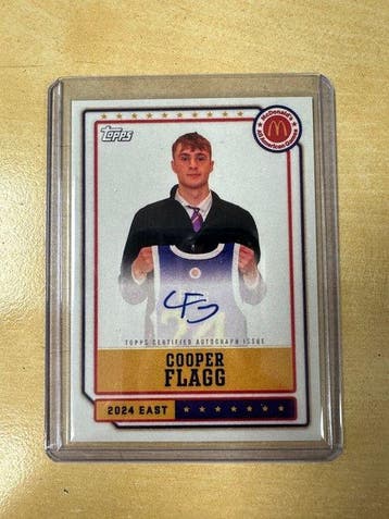2024 Topps McDonalds All- American RC Cooper Flagg, Nieuw