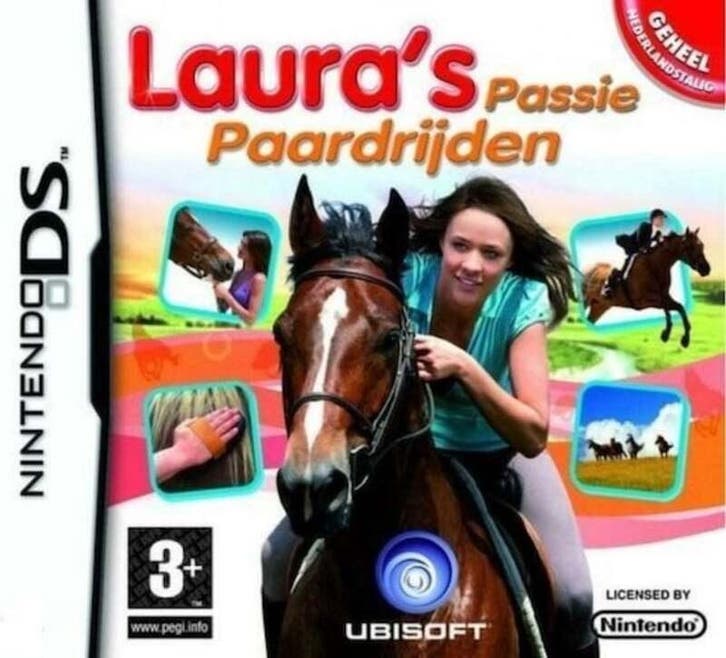 Lauras Passie Paardrijden (Losse Cartridge) (DS Games), Games en Spelcomputers, Games | Nintendo DS, Zo goed als nieuw, Ophalen of Verzenden