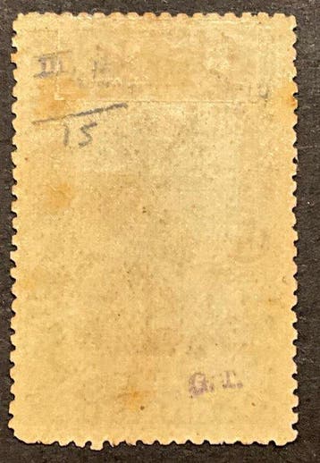 Ruanda-Urundi 1915 - Uitgifte Mols - 15c Groen - met Opdruk, Gestempeld