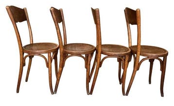 W. Baumann & Cie - Stoel (4) - Hout