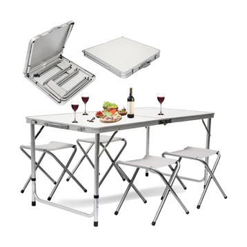 MaxxGarden Opvouwbare Picknicktafel - Biertafel met banke..., Ophalen of Verzenden, Nieuw