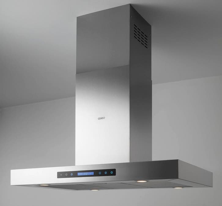 Eilanddampkap - 90 cm - A+ - 850 m³/h - CENDO KR61EPDI, Elektronische apparatuur, Afzuigkappen, Vrijstaand, 800 m³ per uur of meer