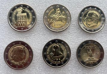 Europa. 2 Euro 2002/2024 (20 coins) (Zonder minimumprijs)