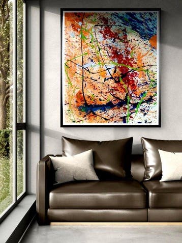 Luc Mora - Song of Wild Colours - XXL, Antiek en Kunst