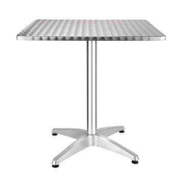 Tafel | RVS/Aluminium | RVS Blad | Aluminium Frame |, Verzenden, Nieuw in verpakking