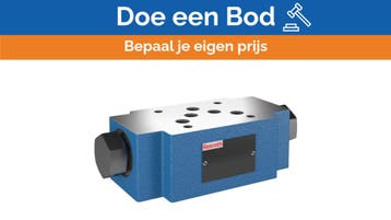 Bieden: Rexroth double non return hydraulic valve Z2SRK6-1-, Ophalen of Verzenden, Nieuw