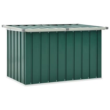 Tuinbox 109x67x65 cm groen - Hou je terras netjes met dez..., Verzenden, Gebruikt, Metaal, Overige typen