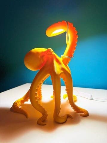 Tafellamp - Plastic - octopus