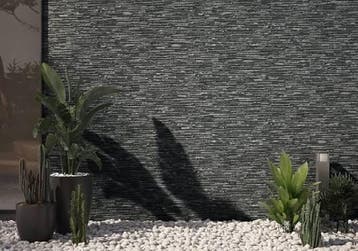 Wandtegel Iris Maule Steenstrip Decor Gris Antraciet 17x52, 40 tot 60 cm, Nieuw, 10 m² of meer, Wandtegels